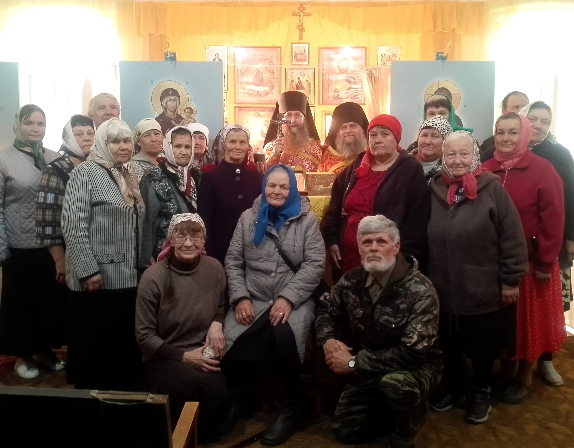 Богослужение в Покровском молебном доме